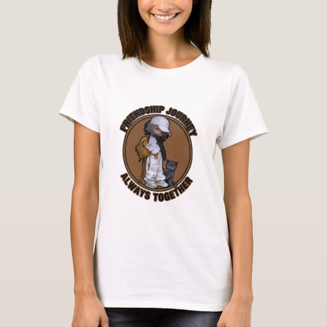 T-shirt Justice de pingouin Toujours ensemble (Devant)