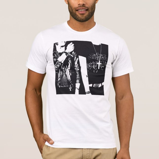 T-shirt Justice "genèse " (Devant)