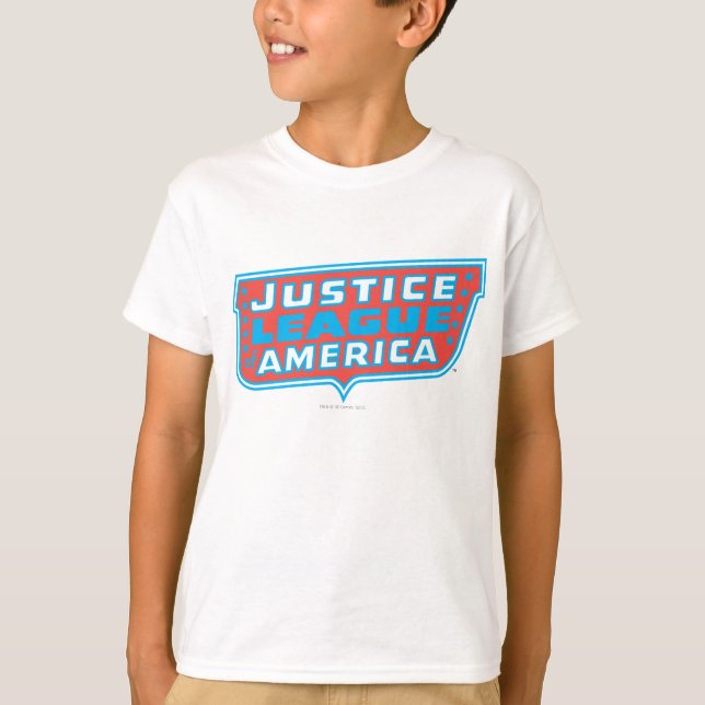 T-shirt Justice League of America Logo (Devant)