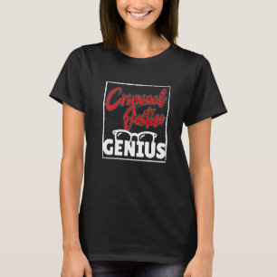 T-shirt Justice pénale Junior Juge Étudiante Femmes Pr