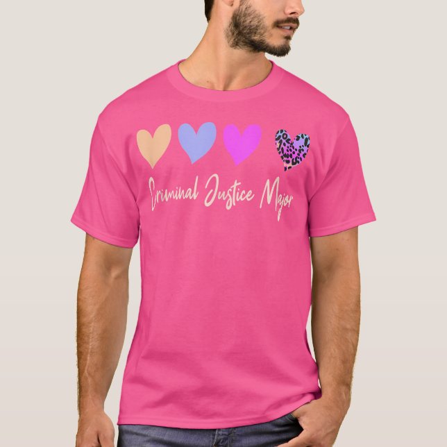 T-shirt Justice pénale majeure (Devant)
