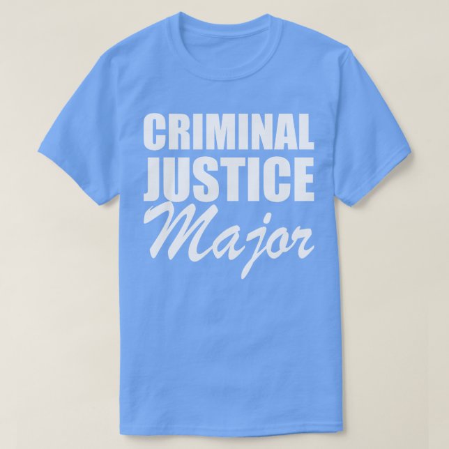 T-shirt Justice pénale Major w (Design devant)