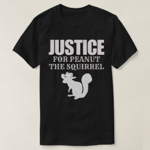 T-shirt Justice pour arachide l'écureuil