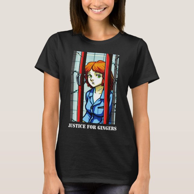 T-shirt Justice Pour Gingers (Devant)