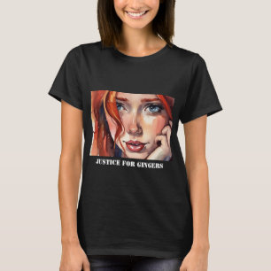 T-shirt Justice Pour Gingers