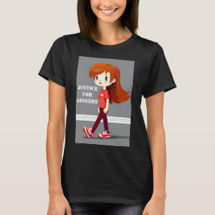 T-shirt Justice Pour Gingers