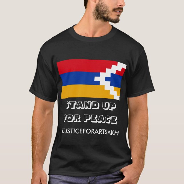 T-shirt Justice pour la chemise d'Artsakh (Devant)