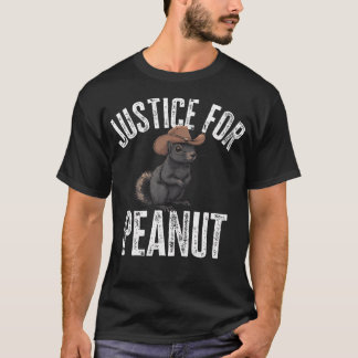 T-shirt Justice Pour L'Arachide L'Écureuil Tee - Esquir D'