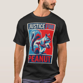 T-shirt Justice Pour L'Arachide L'Écureuil Tee Pnut Pnut S