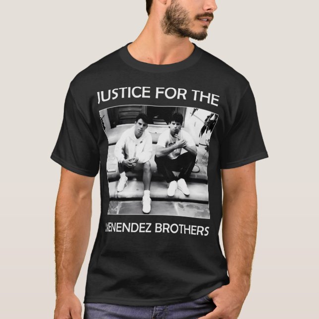 T-shirt Justice Pour Les Frères Menendez (Devant)