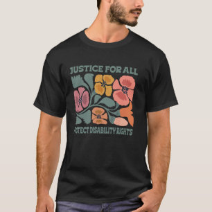 T-shirt Justice pour tous Protéger les droits des personne