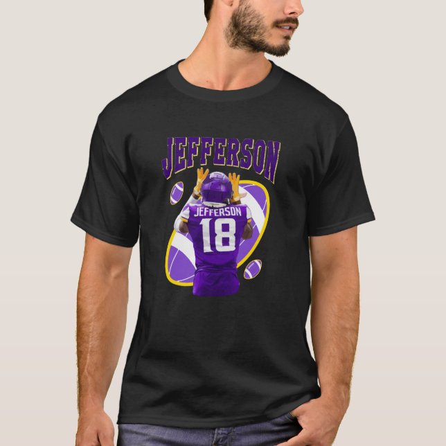 T-shirt Justin Jefferson (Devant)