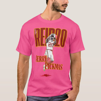 T-shirt Justin Reid 20 Football Cartoon Joyeux Pickmas
