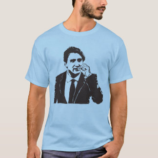 T-shirt Justin Trudeau.