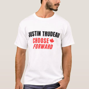 T-shirt justin trudeau CHOISIR AVANT 2025