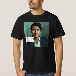 T-shirt Justin trudeau cite