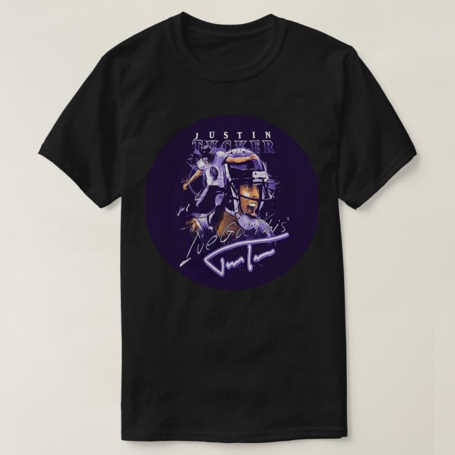 T-shirt Justin Tucker 2 (Design devant)