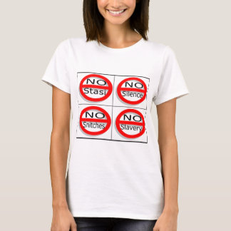 T-shirt Justsayno