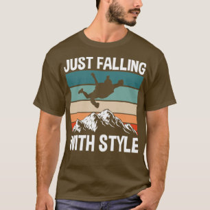 T-shirt Jut tomber avec style