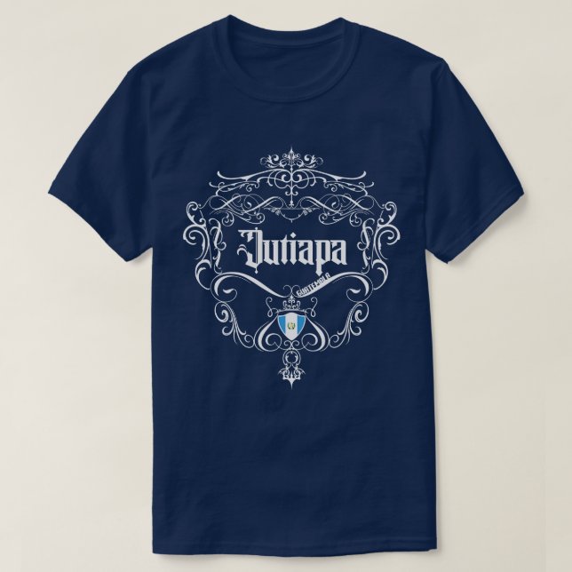 T-shirt Jutiapa Design Vintage 1 (Design devant)