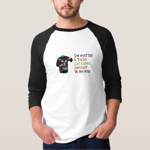 T-shirt J'utilise un chandail de mauvais goût de Noël da