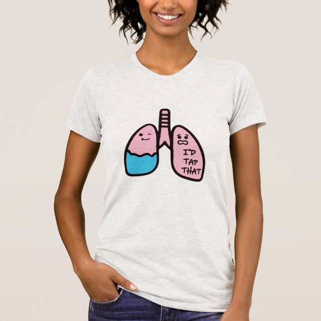 T-shirt J'utiliserais cette thérapie respiratoire RRT (Devant)