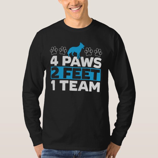 T-shirt K9 Handler Police Dog Law Enforcement Police K9 Un (Devant)