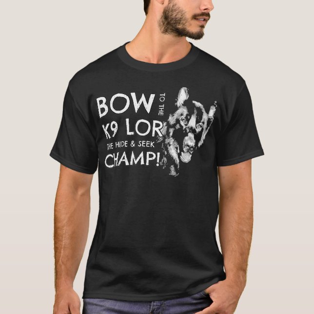 T-shirt K9 LOR PD Greene County Chien (Devant)