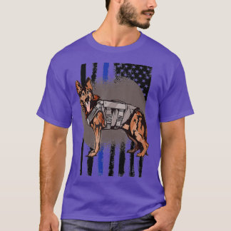 T-shirt K9 Police Dog Veteran