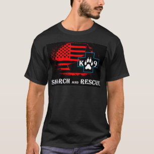 T-shirt K9 Recherche et Secourt 11