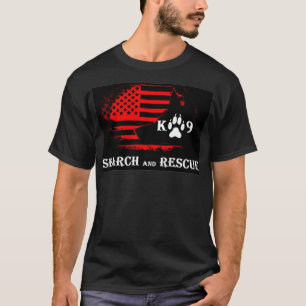 T-shirt K9 Recherche et Secourt 2