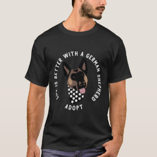 T-shirt K9 Services Secourt berger allemand