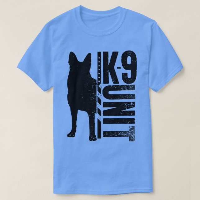 T-shirt K9 Unit German Shepherd (1) (Design devant)