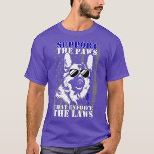 T-shirt K9 Unité de chien de police allemand Berger cadea
