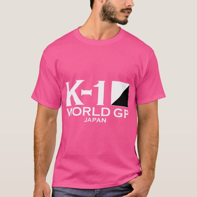 T-shirt K-1 Kickboxing World Gp (Devant)