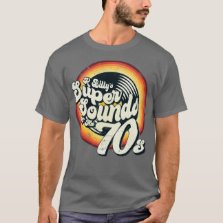 T-shirt K Billys Super Sounds of the 70s distressed