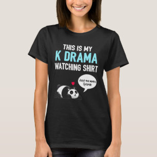 T-shirt K-Drama Coréen Amoureux Du Drame, Voici Mon K Dram