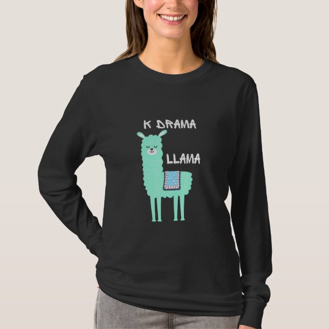 T-shirt K Drama Llama (Devant)