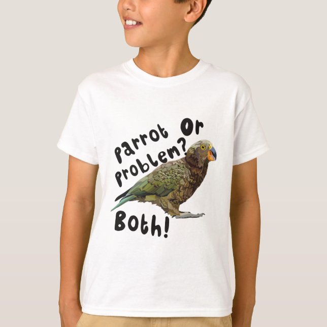 T-shirt K est pour Kea (Devant)