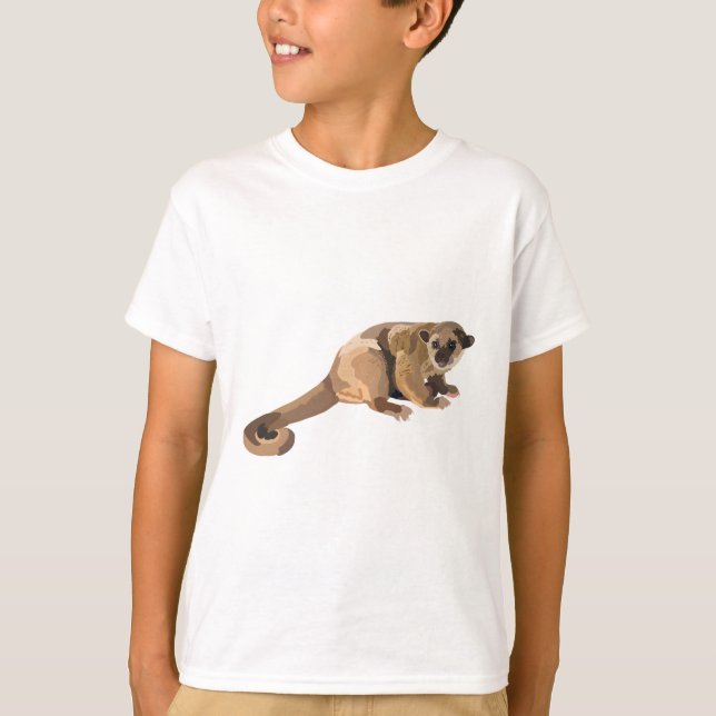 T-shirt K est pour Kinkajou (Devant)