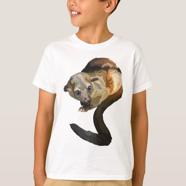 T-shirt K est pour Kinkajou Keeper (Devant)