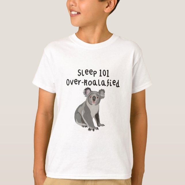 T-shirt K est pour Koala (Devant)