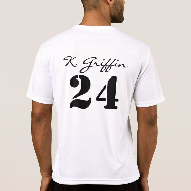 T-shirt "K. Griffin #24" de Killosopher (Dos)