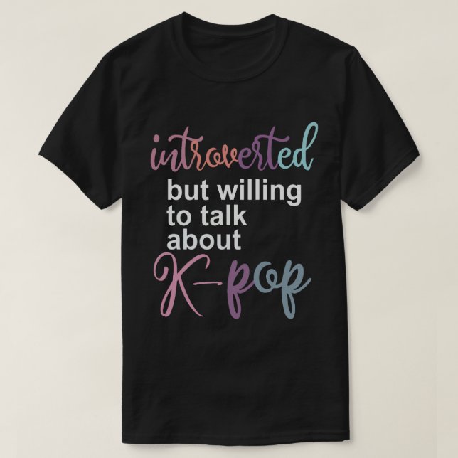 T-SHIRT K POP (Design devant)