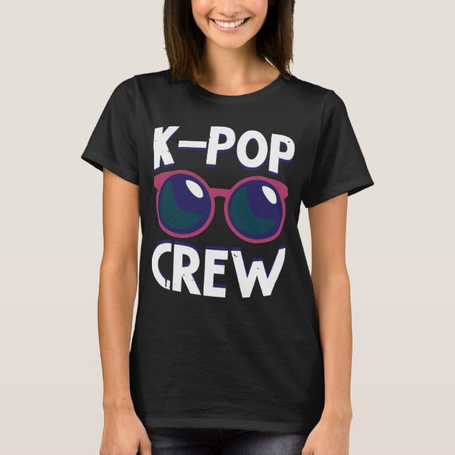 T-shirt K Pop Crew K Pop (Devant)