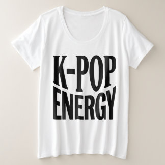 T-shirt K-POP Energy Bold Statement