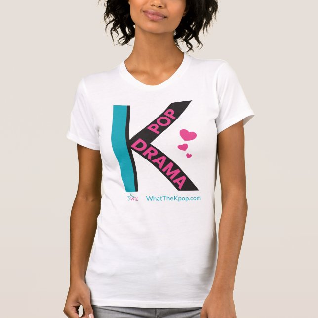 T-shirt K-Pop et K-Drama Special Dual K Design (Devant)
