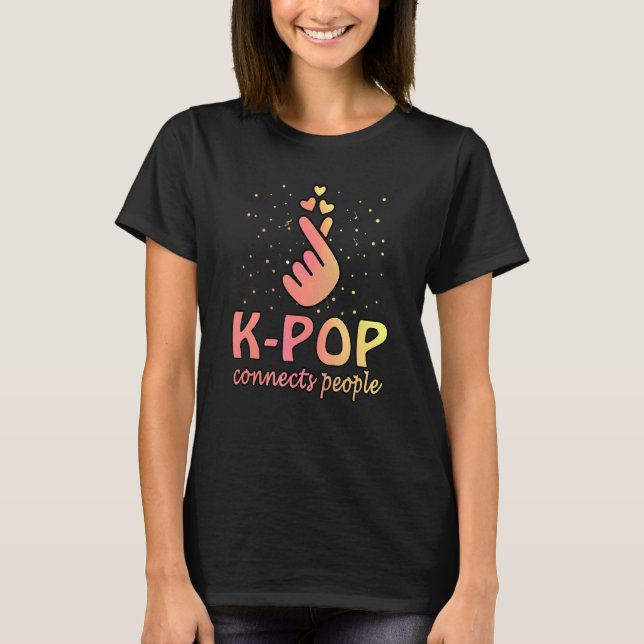T-shirt K Pop Kpop Chanson Pause 2 (Devant)