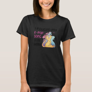 T-shirt K Pop Kpop Chanson Suspendue