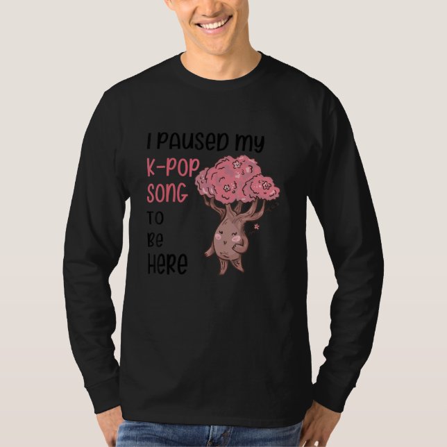 T-shirt K Pop Kpop Chanson Suspendue 9 (Devant)